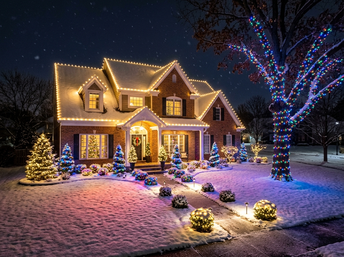 House Christmas Lights